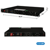 Aims Power - 1000 Watt NEGATIVE 48 Volt Rack Mount Inverter To 120 Volt AC – 1U (-48V)