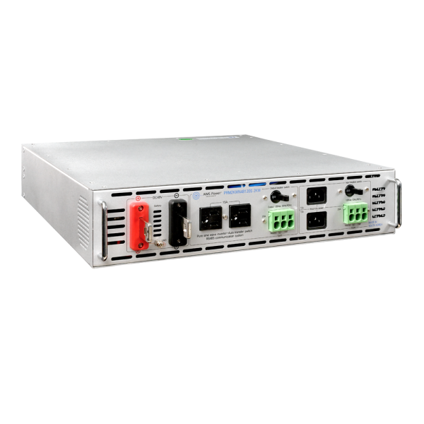 Aims Power - 3000 Watt NEGATIVE 48 Volt Rack Mount Inverter To 120 Volt AC – 2U (-48V)