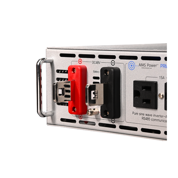 Aims Power - 5000 Watt NEGATIVE 48 Volt Rack Mount Inverter To 120 Volt AC – 2U (-48V)