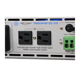 Aims Power - 3000 Watt NEGATIVE 48 Volt Rack Mount Inverter To 120 Volt AC – 2U (-48V)