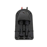 Aims Power - Solar 2 Wire Cable Entry MC-4 Compatible Roof Mount Weatherproof W/ 10 Inch Leads