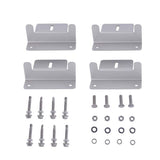 Aims Power - Solar Panel Z Bracket Mounting Kit 4 Piece Set