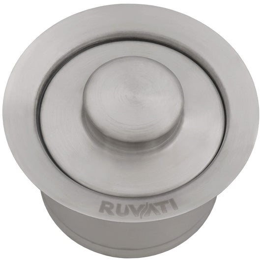 Ruvati - Kitchen Sink Garbage Disposal Flange with Basket Strainer and Stopper – Stainless Steel – RVA1042ST