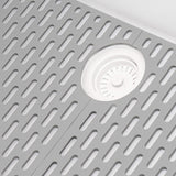 Ruvati - Silicone Bottom Grid Sink Mat for RVG1030 and RVG2030 Sinks – Gray – RVA41030GR