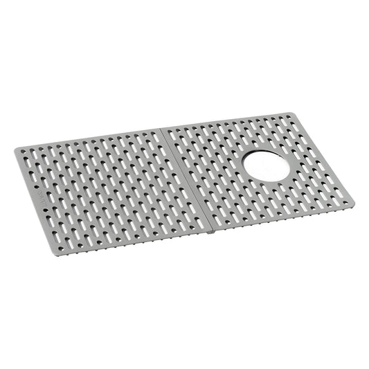 Ruvati - Silicone Bottom Grid Sink Mat for RVG1033 and RVG2033 Sinks – Grey – RVA41033GR