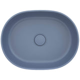 Ruvati - 19-inch Pacific Blue epiStone Solid Surface Modern Bathroom Vessel Sink – RVB2119LE