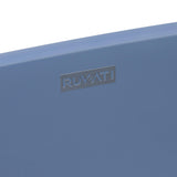 Ruvati - 19-inch Pacific Blue epiStone Solid Surface Modern Bathroom Vessel Sink – RVB2119LE