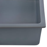 Ruvati - 30-inch Fireclay Undermount / Drop-in Topmount Kitchen Sink Single Bowl – Blue- RVL3030LU