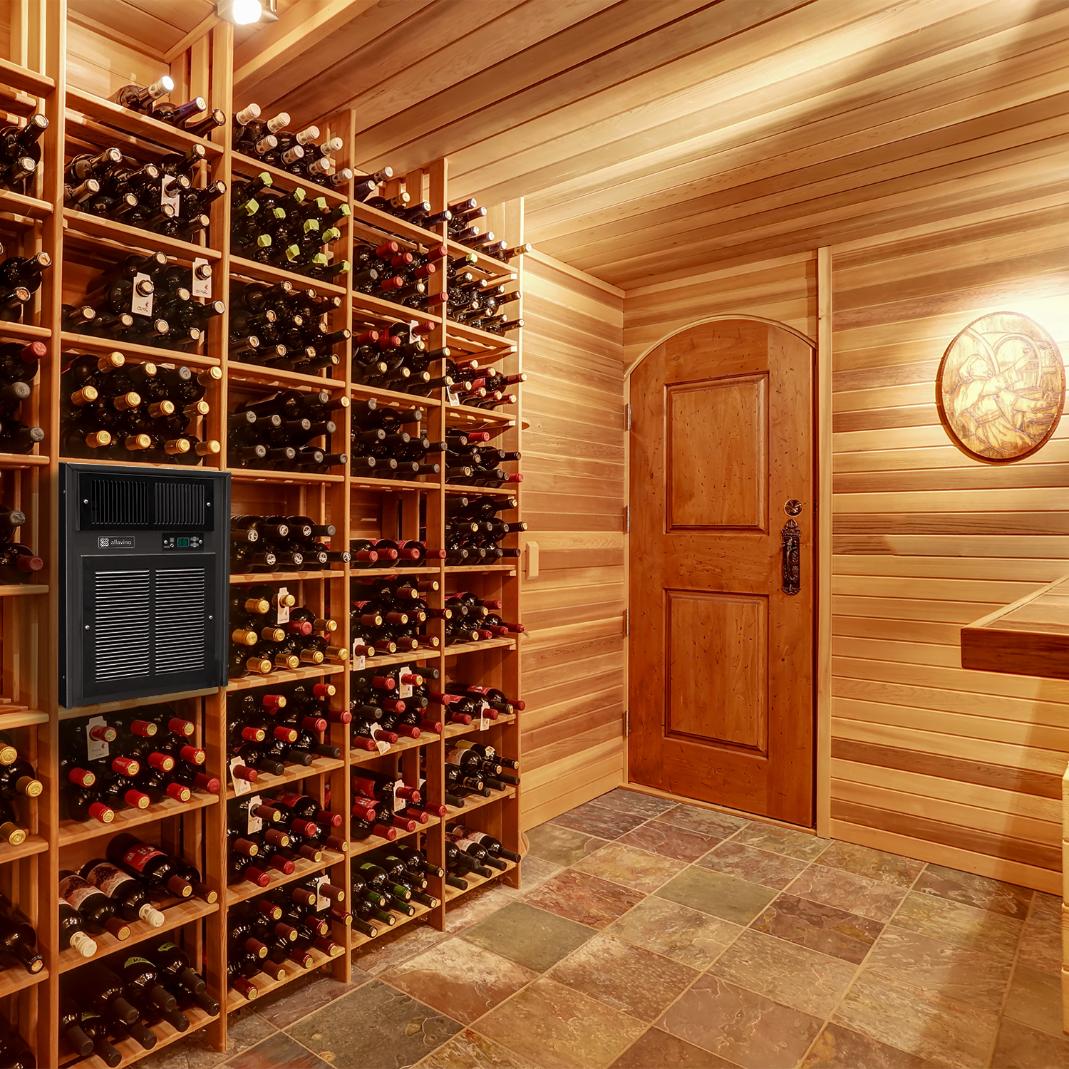 Allavino - Wine Cellar Cooling Unit (650 Cu.Ft. Capacity) - Bronze - AO ACU 3000