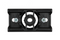 Toolflex - Toolflex One Wall Adapter (2-Pack) - Black