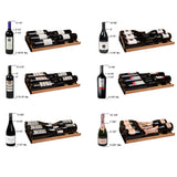 Allavino - Reserva Series 67 Bottle 71" Tall Single Zone Black Shallow Wine Refrigerator with Wood Front Shelves