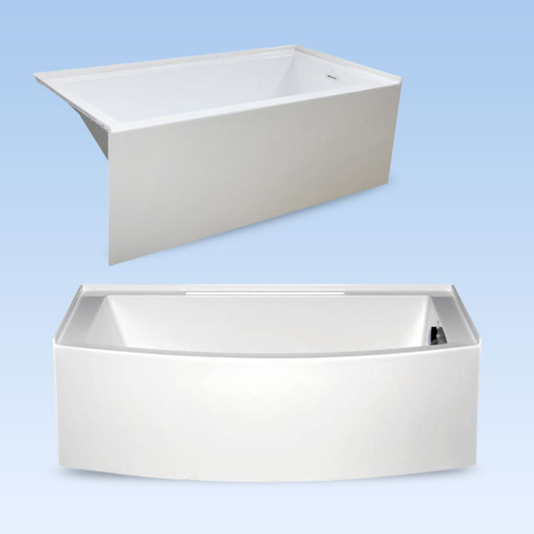Get the best deals when you shop our bestselling Three Wall Alcove Tubs brands at The Appliance Guys. Take  your bath experience to the next level. Shop our amazing bathroom baths, shower baths and appliance sales.