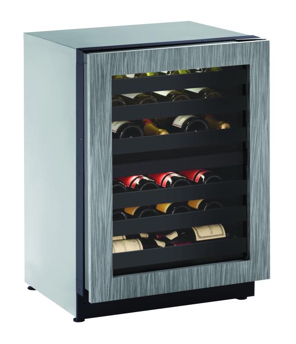 U-Line - 24" 2000 Series Dual-Zone Wine Refrigerator - 2224ZWC