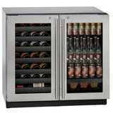 U-Line - 36" 3000 Series Beverage Center - U-3036BVWC