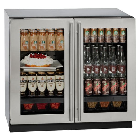 U-Line - 36" 3000 Series Refrigerator - 3036RRGL