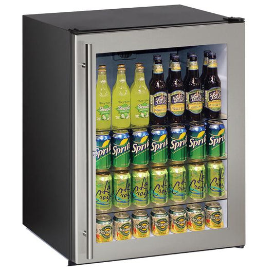 U-Line - 24" ADA Height Compliant Refrigerator - ADA24RGL