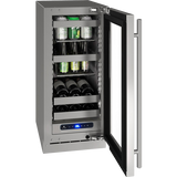 U-Line - 15" 5 Class Slide & Secure™ Beverage Center - UHBV515