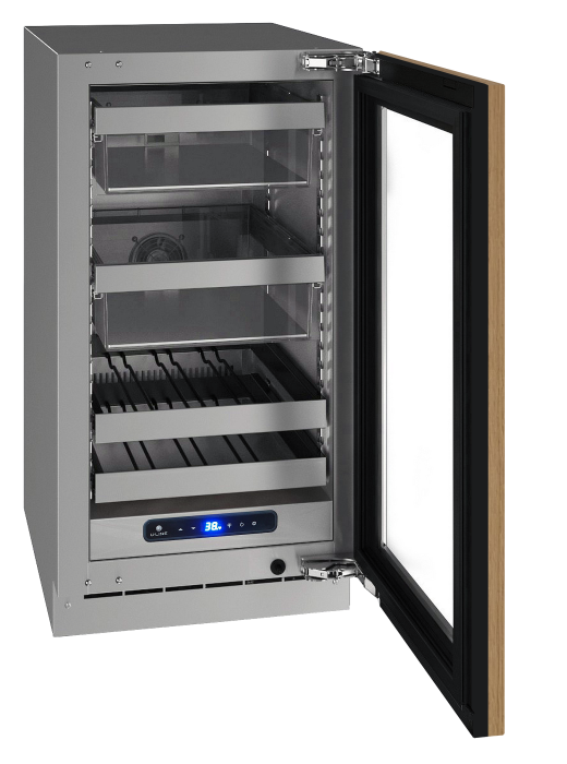 U-Line - 18" 5 Class Slide & Secure™ Beverage Center - UHBV518