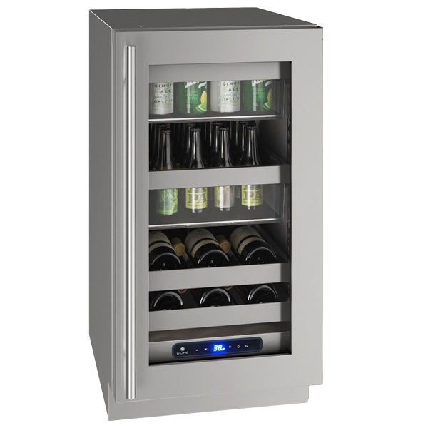 U-Line - 18" 5 Class Slide & Secure™ Beverage Center - UHBV518