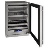 U-Line - 24" 5 Class Slide & Secure™ Beverage Center - HBV524