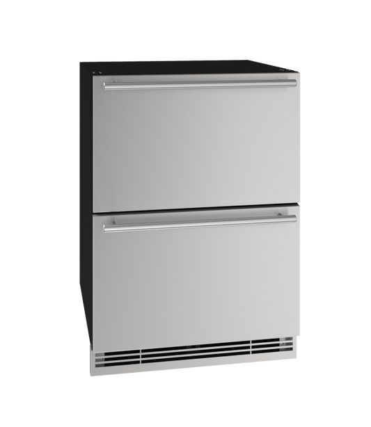 U-Line - 24" 1 Class Refrigerator Drawers - HDR124