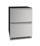 U-Line - 24" 1 Class Refrigerator Drawers - HDR124