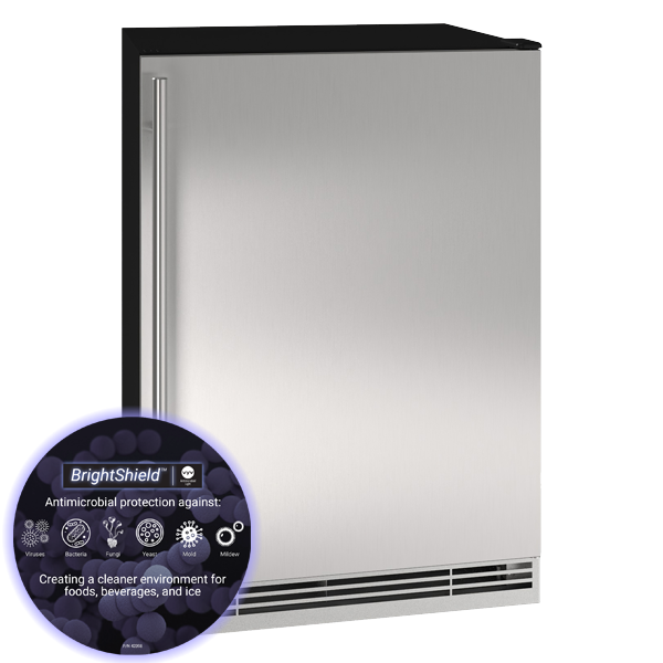 U-Line - 24" 1 Class Refrigerator - 115V - HRE124