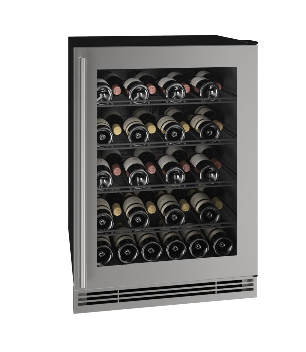 U-Line - 24" 1 Class Wine Refrigerator - HWC024