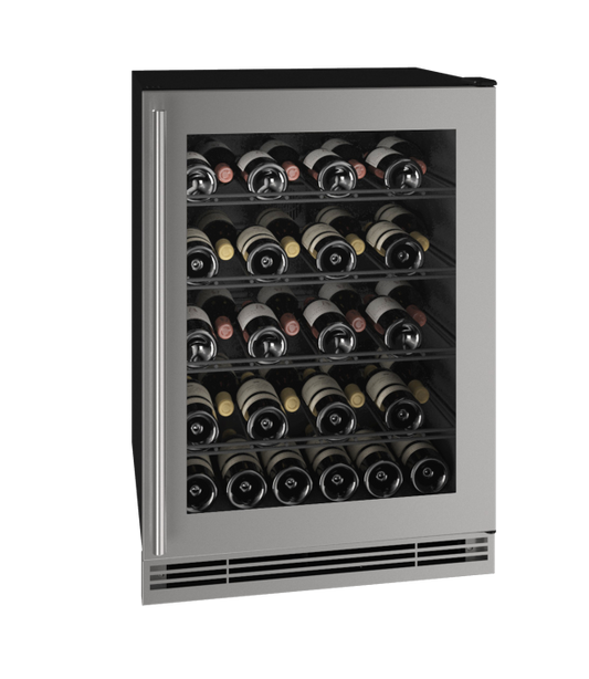 U-Line - 24" 1 Class Wine Refrigerator - HWC024