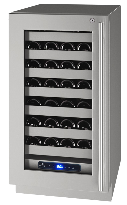 U-Line - 18" 5 Class Wine Refrigerator - HWC518