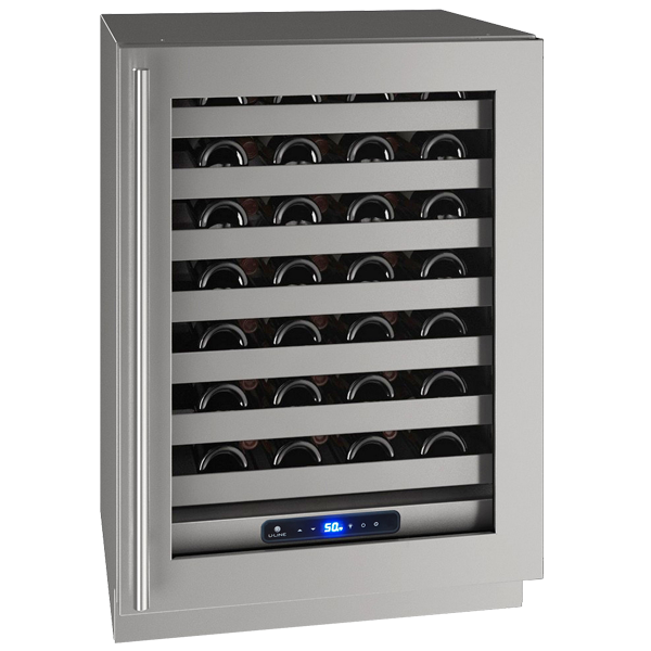 U-Line - 24" 5 Class Wine Refrigerator - HWC524