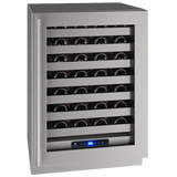 U-Line - 24" 5 Class Wine Refrigerator - HWC524