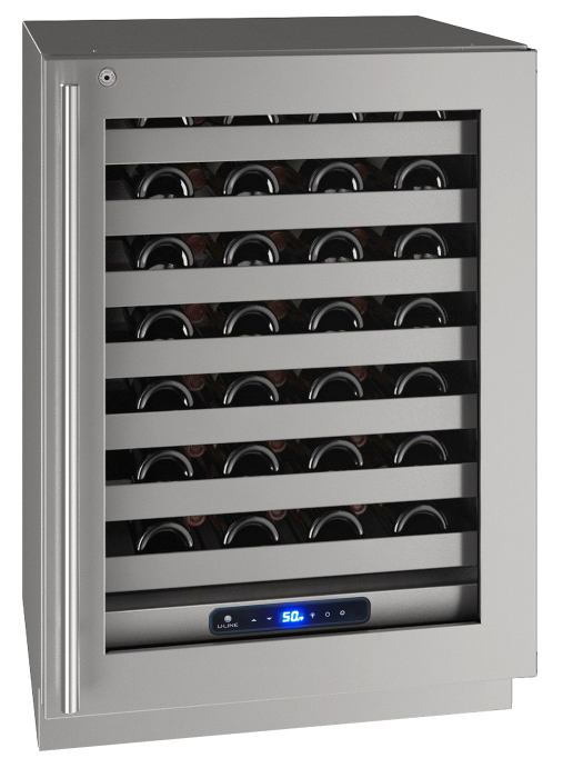 U-Line - 24" 5 Class Wine Refrigerator - HWC524