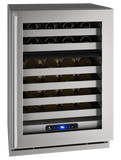 U-Line - 24" 5 Class Dual-Zone Wine Refrigerator - HWD524