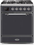 ILVE - 30" Magestic II Series Freestanding Dual Fuel Range - Solid Door(s)- Liquid Propane