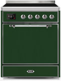 ILVE - 30" Magestic II Series Freestanding Electric Induction Range - Solid Door(s)