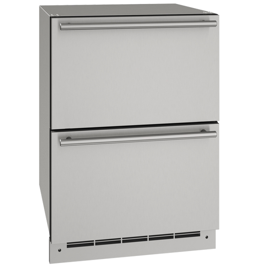 U-Line - 24" Refrigerator Drawers - 115 V - ODR124