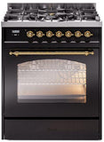 ILVE - 30" Nostalgie II Series Freestanding Dual Fuel Range - Natural Gas