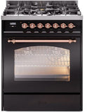 ILVE - 30" Nostalgie II Series Freestanding Dual Fuel Range - Natural Gas