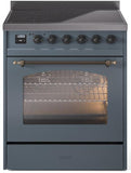 ILVE - 30" Nostalgie II Series Freestanding Electric Induction Range