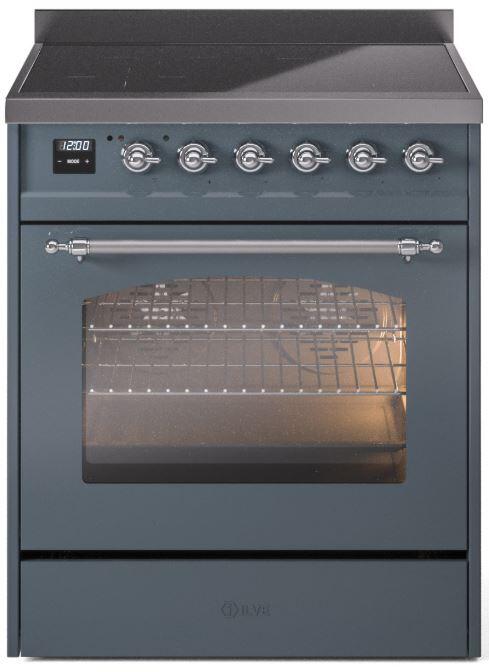 ILVE - 30" Nostalgie II Series Freestanding Electric Induction Range