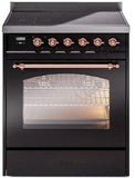 ILVE - 30" Nostalgie II Series Freestanding Electric Induction Range