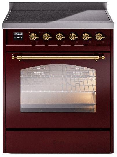 ILVE - 30" Nostalgie II Series Freestanding Electric Induction Range