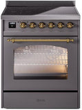 ILVE - 30" Nostalgie II Series Freestanding Electric Induction Range