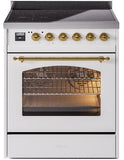 ILVE - 30" Nostalgie II Series Freestanding Electric Induction Range