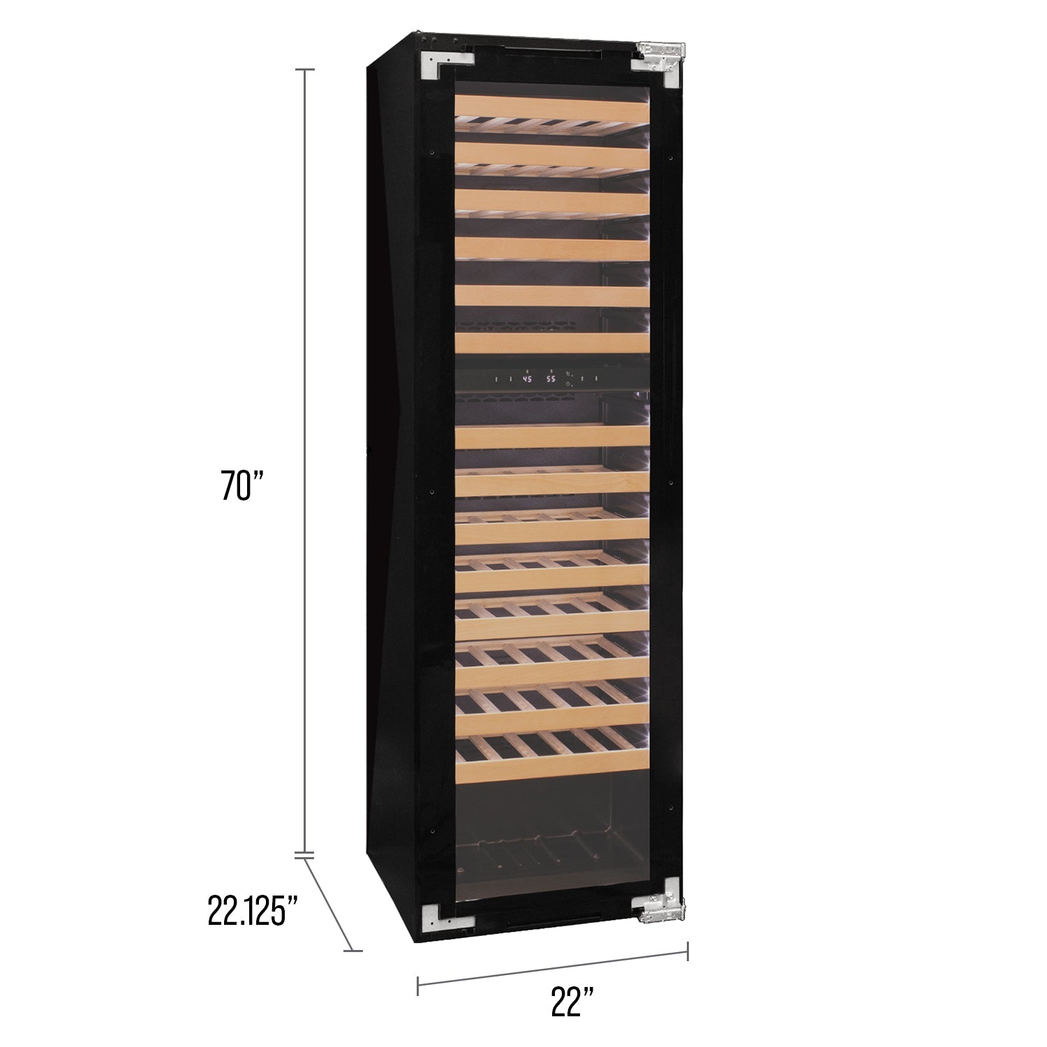 Allavino - 101 Bottle Dual Zone Panel Ready Wine Refrigerator - AO VCWR-101PRD-2R
