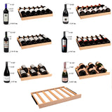 Allavino - 101 Bottle Dual Zone Panel Ready Wine Refrigerator - AO VCWR-101PRD-2R