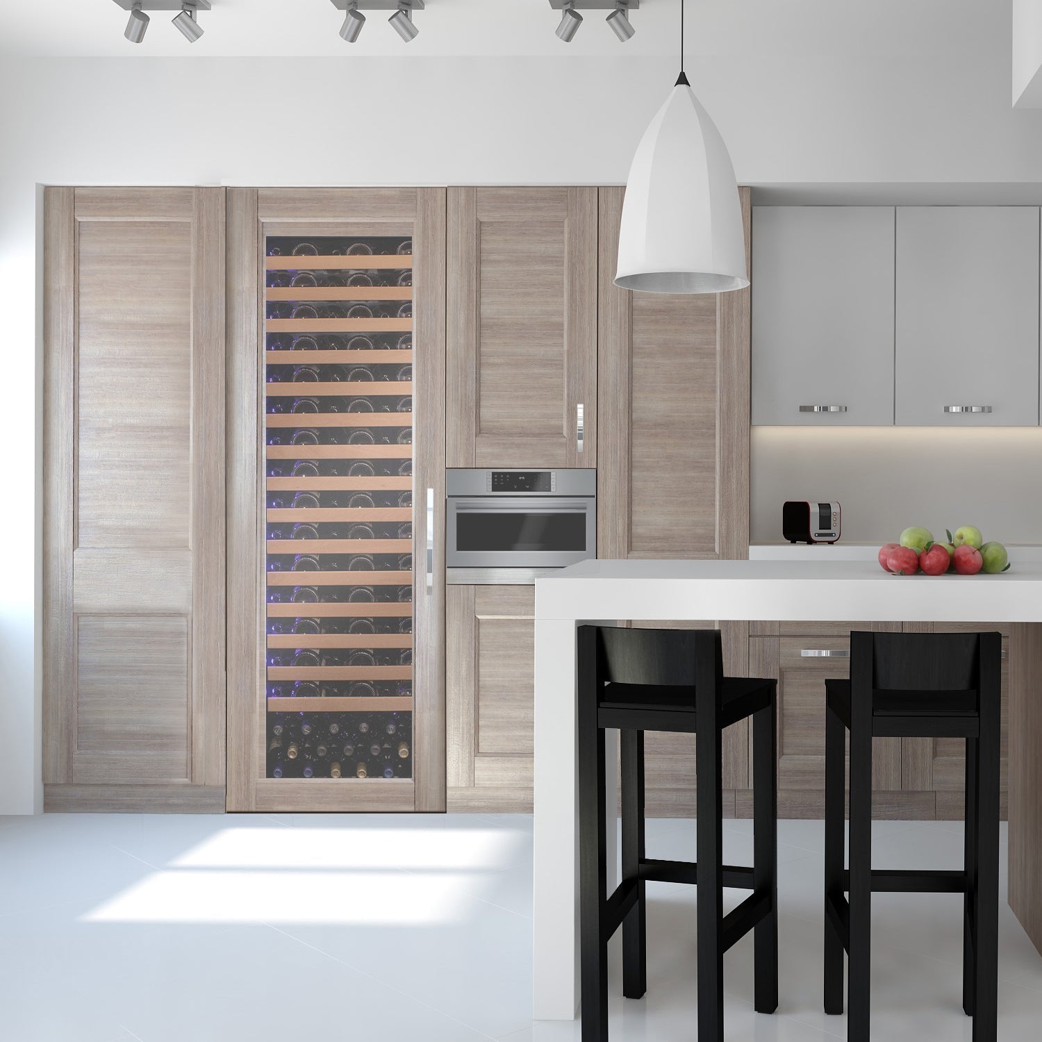 Allavino - 107 Bottle Single Zone Panel Ready Wine Refrigerator - AO VCWR-107PRS-1R