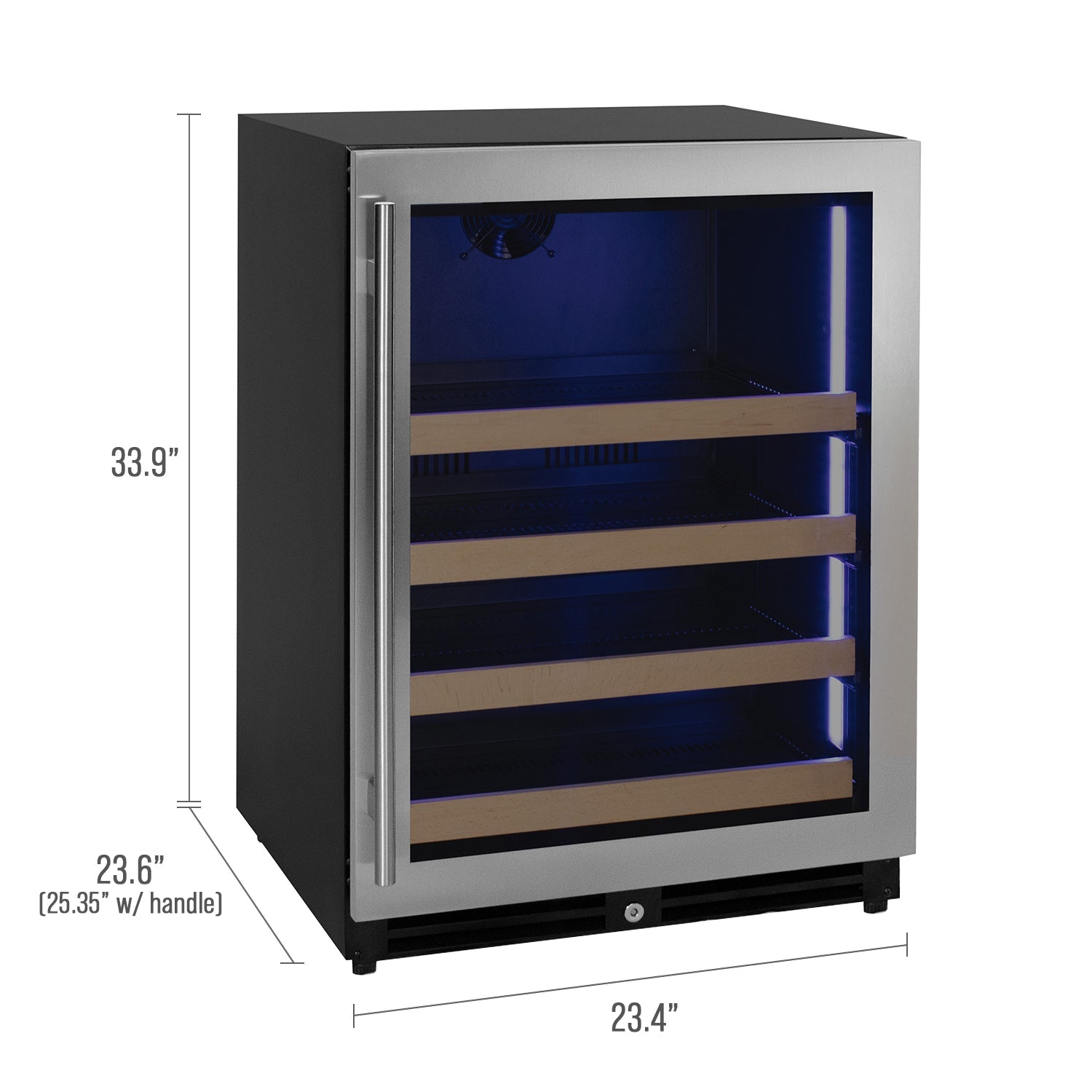 Allavino - 24" Wide Reserva Series Stainless Steel Beverage Center