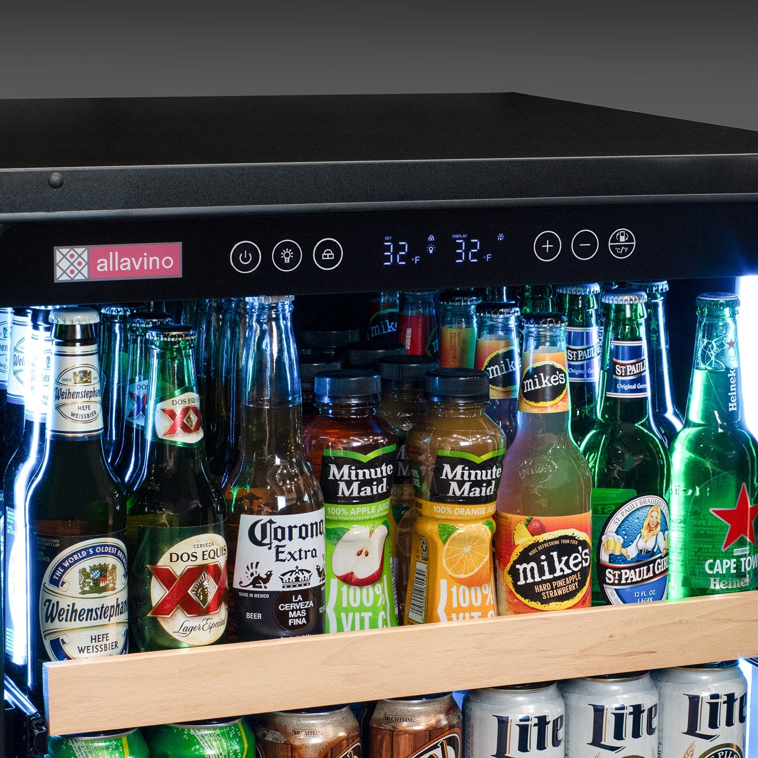 Allavino - 24" Wide Reserva Series Stainless Steel Beverage Center